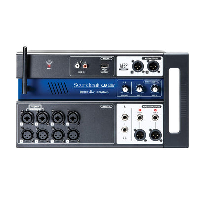 Soundcraft Ui12 12-Channel Remote-Controlled Digital Mixer - Black