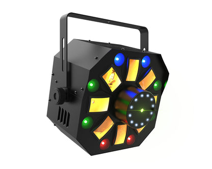 CHASWWFXILS - CHAUVET DJ SWARM WASH FX ILS 4 in 1 Effect Derby or Laser or Strobe or RGBUV Wash Image 1
