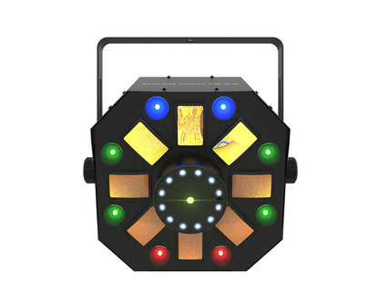 CHASWWFXILS - CHAUVET DJ SWARM WASH FX ILS 4 in 1 Effect Derby or Laser or Strobe or RGBUV Wash Image 2