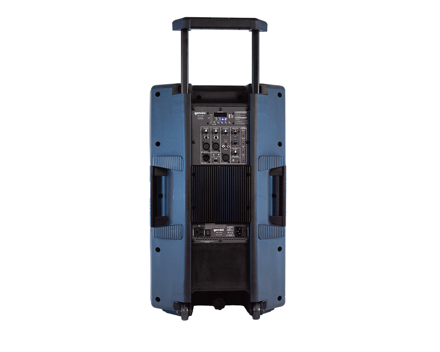 GEMGSPL2200PK - Gemini GSP L2200PK 15inch LED Loudspeaker System and Stand and Mic 2200W Image 4